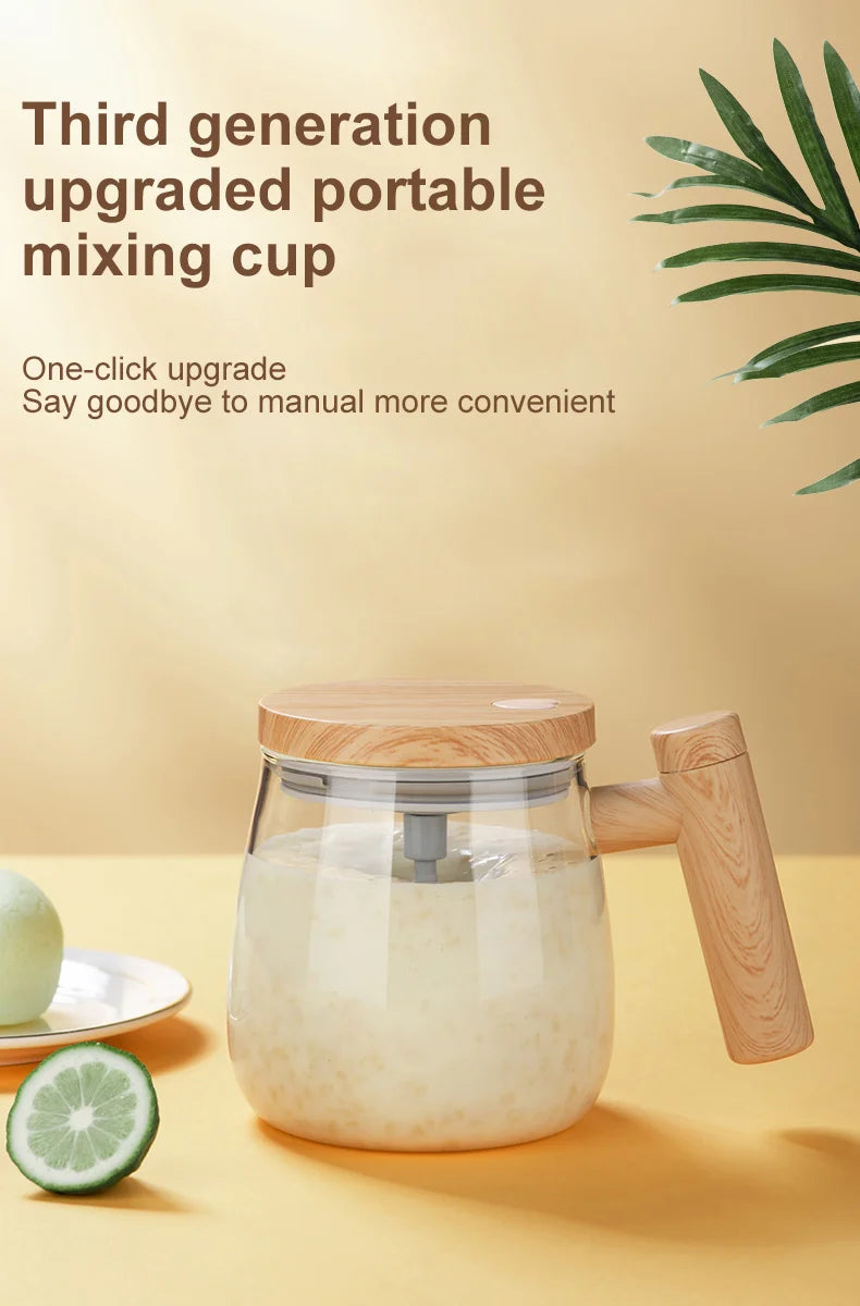 automatic self-stirring mug