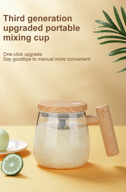 automatic self-stirring mug