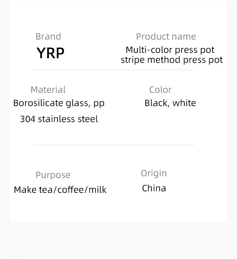 french press coffee maker