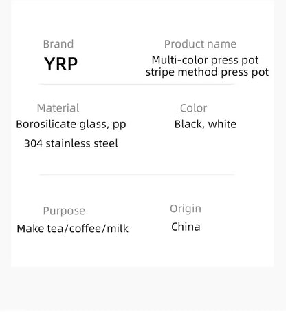 french press coffee maker