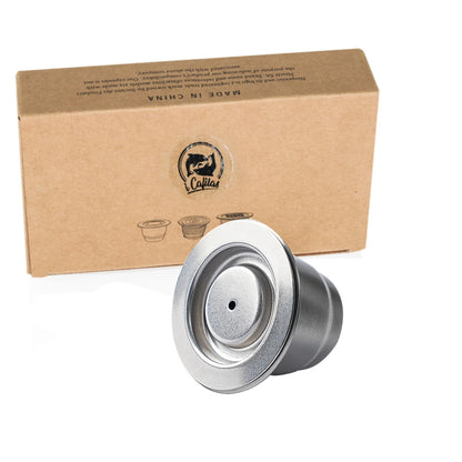 reusable stainless steel coffee capsules
