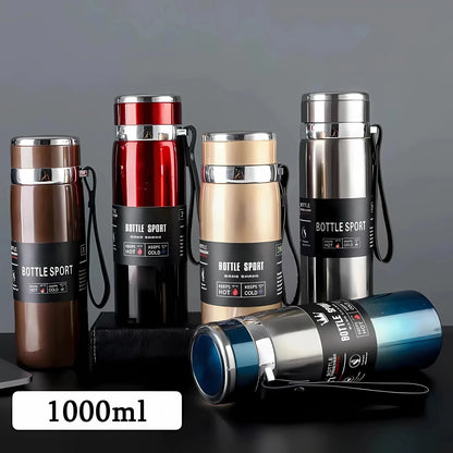 stainless steel thermal water bottle