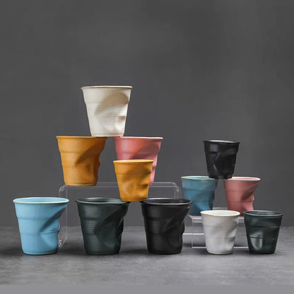 stoneware coffee cup