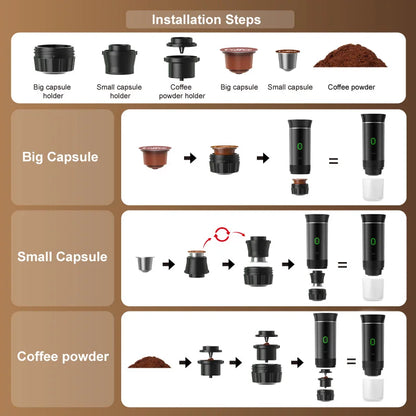 wireless portable espresso machine