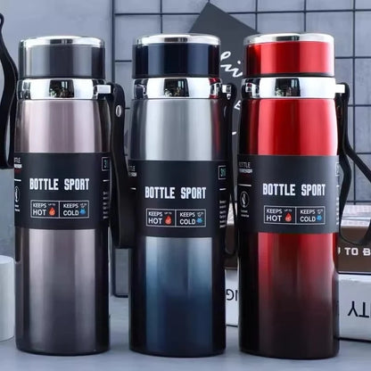 stainless steel thermal water bottle