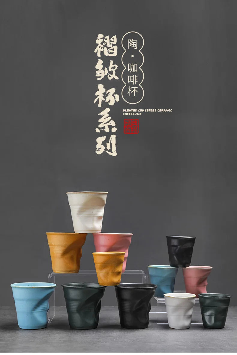 stoneware coffee cup