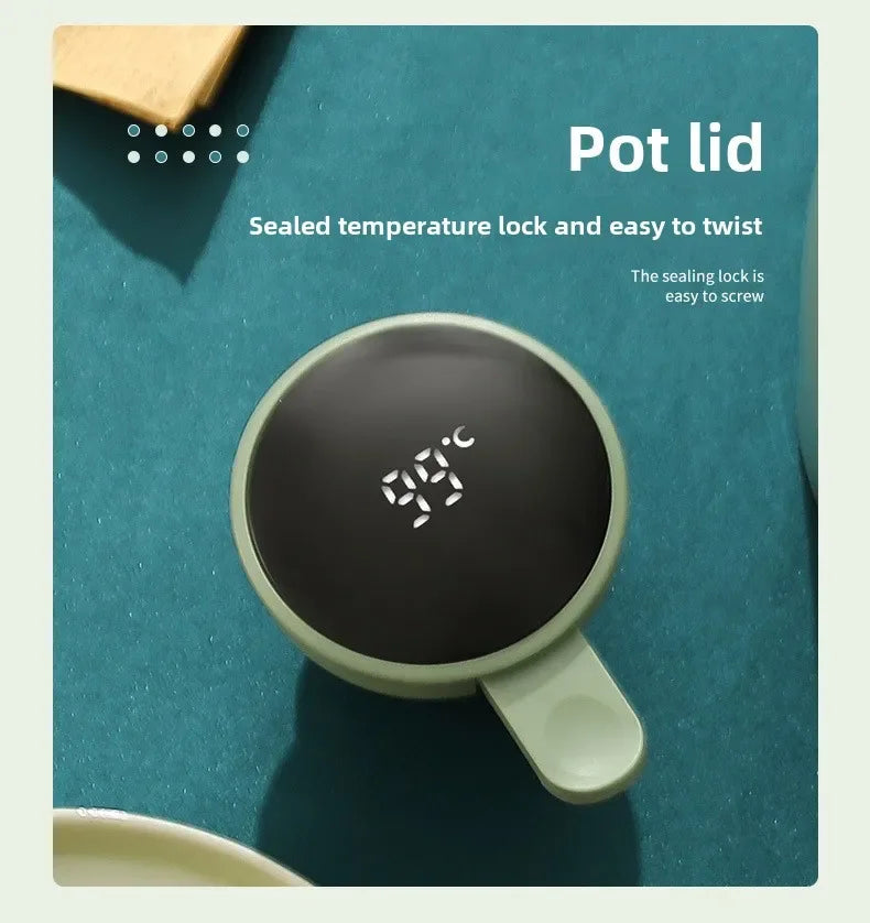 thermal vacuum kettle with digital display