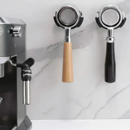 wall-mounted espresso accessories