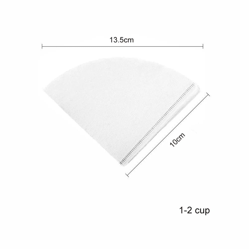 v-shaped coffee filter papers