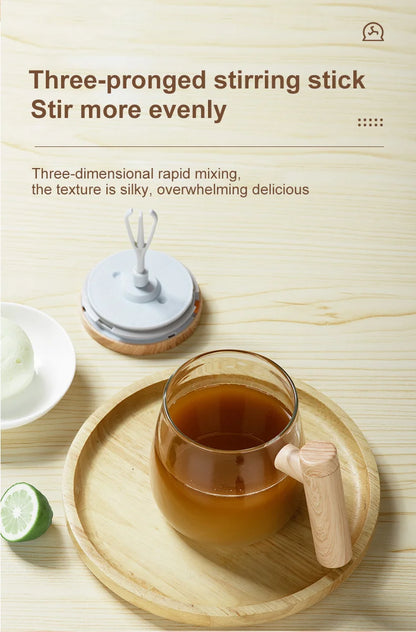 automatic self-stirring mug