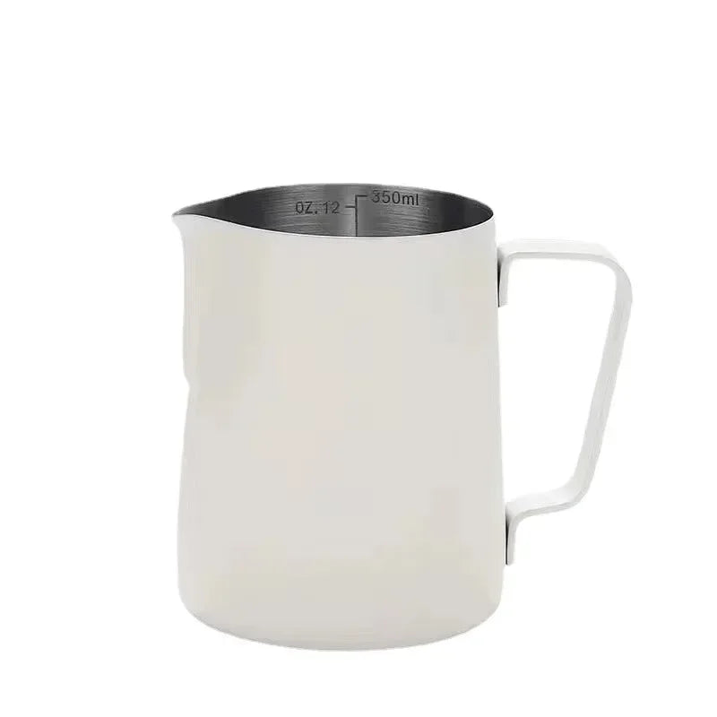 stainless steel milk frothing pitcher