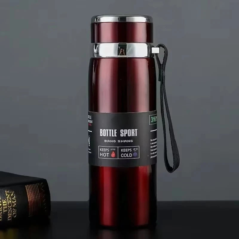 stainless steel thermal water bottle