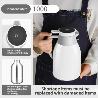 thermal vacuum kettle with digital display