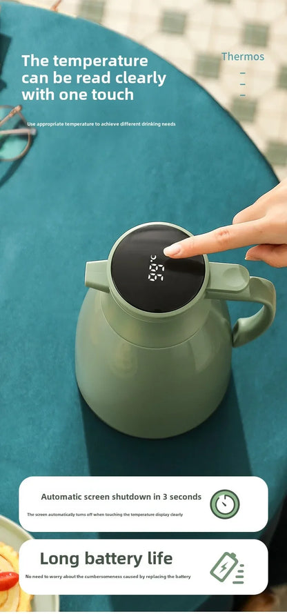 thermal vacuum kettle with digital display