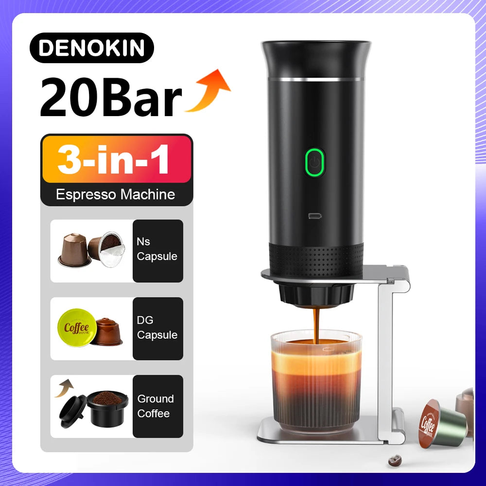 wireless portable espresso machine