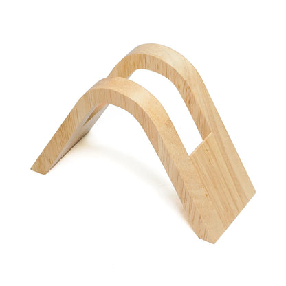 rubber wood coffee filter paper holder