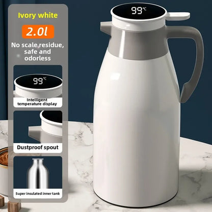 thermal vacuum kettle with digital display