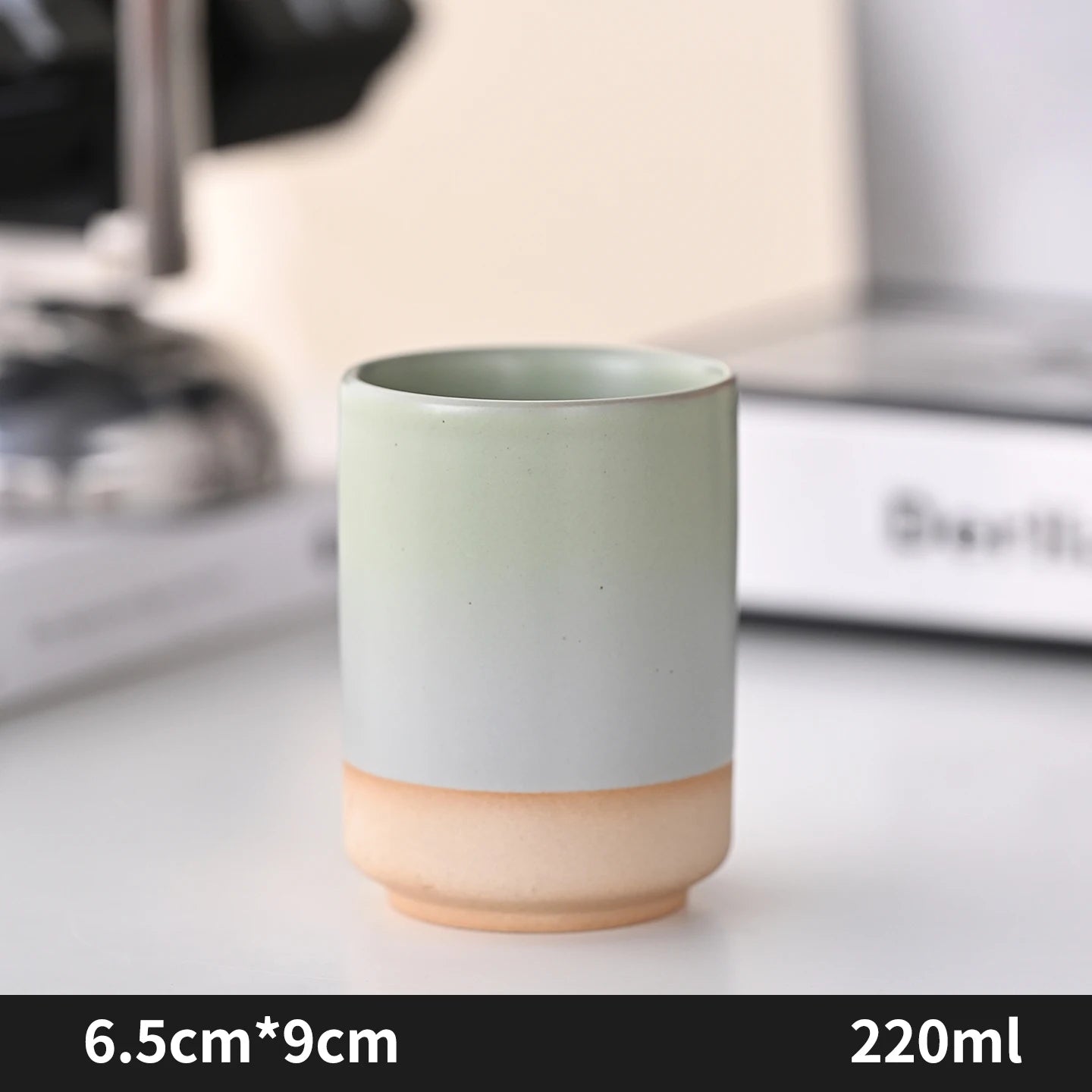 vintage stoneware coffee mug