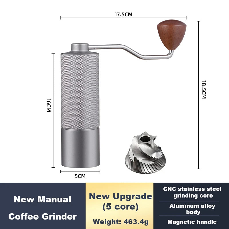 precision manual coffee grinder