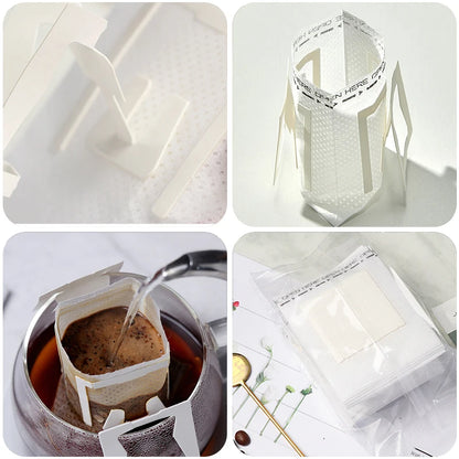 portable hanging ear coffee filter bags