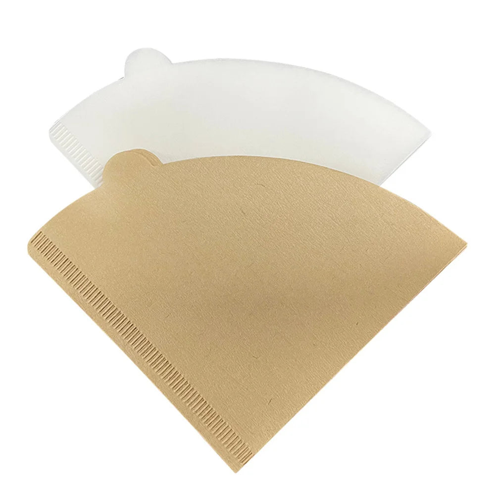 v-shaped coffee filter papers