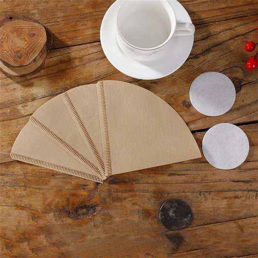 v-shaped coffee filter papers