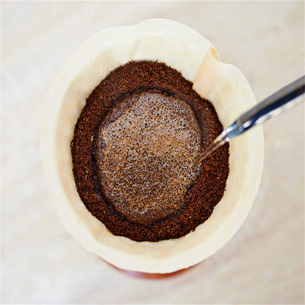 v-shaped coffee filter papers