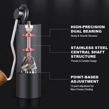 precision manual coffee grinder