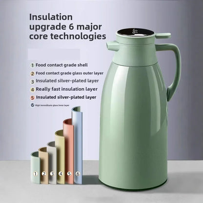 thermal vacuum kettle with digital display