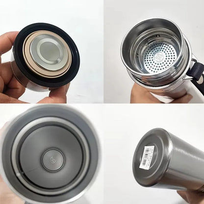 stainless steel thermal water bottle