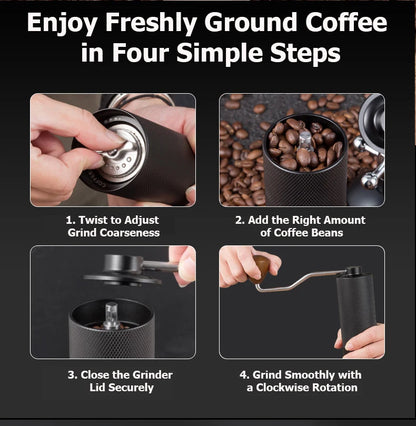 precision manual coffee grinder