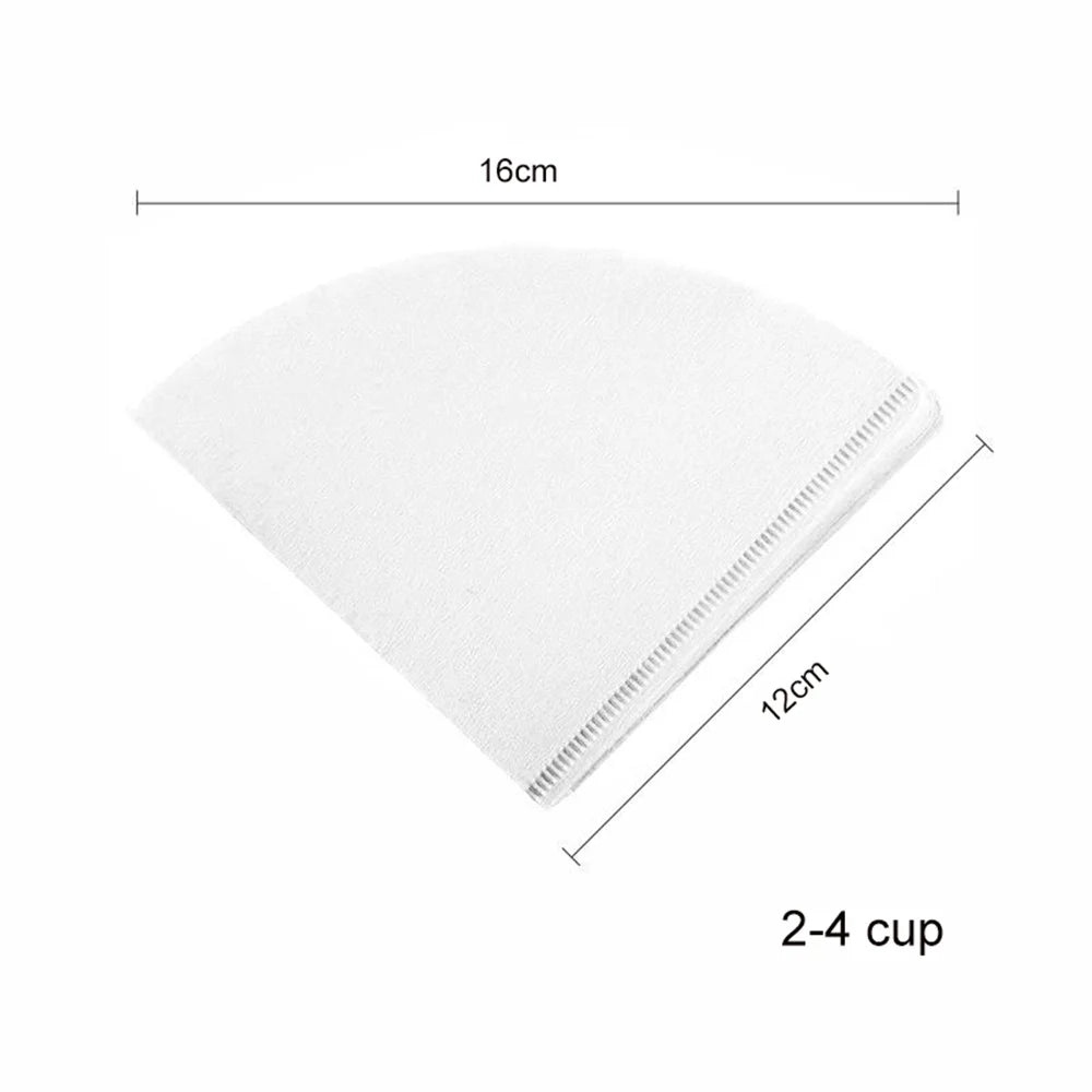 v-shaped coffee filter papers