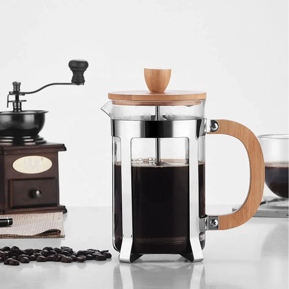 stainless steel french press coffee maker