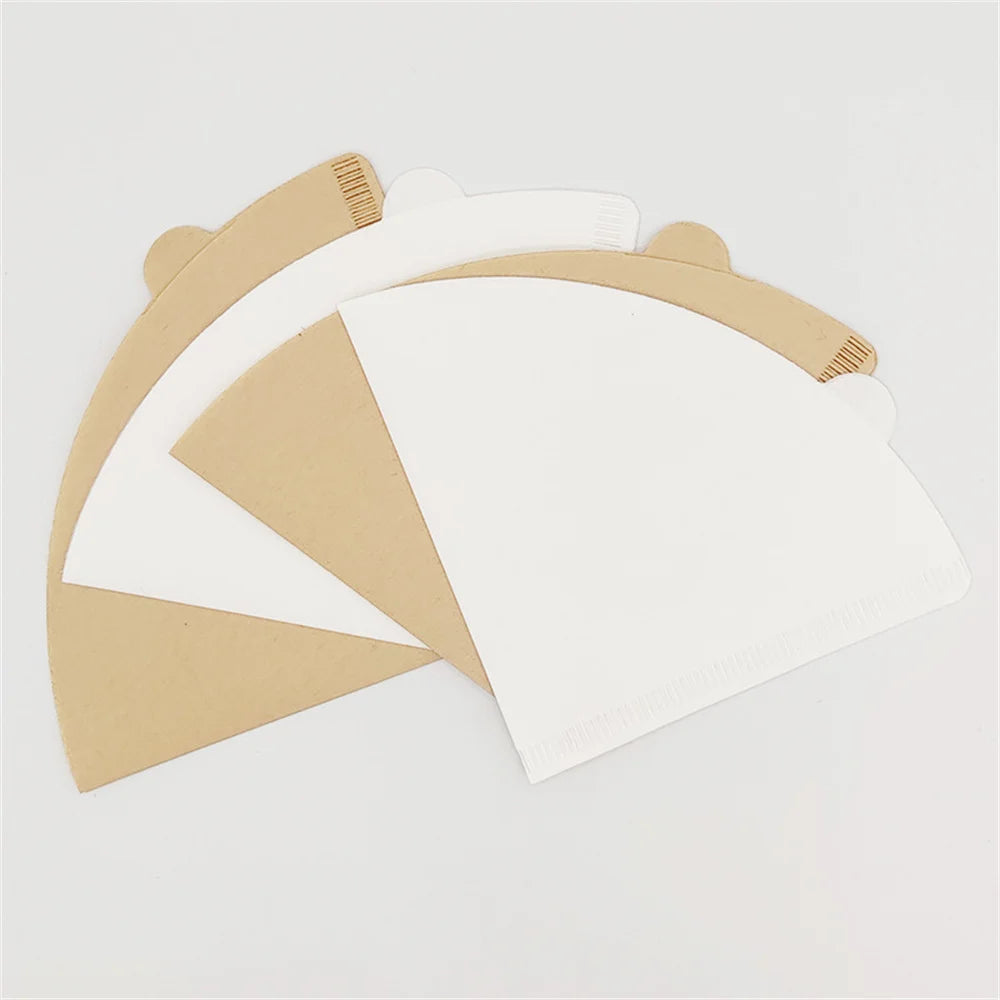 v-shaped coffee filter papers