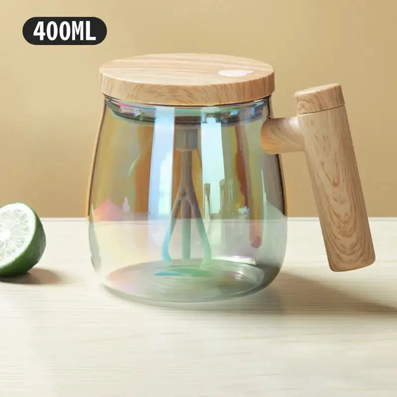 automatic self-stirring mug