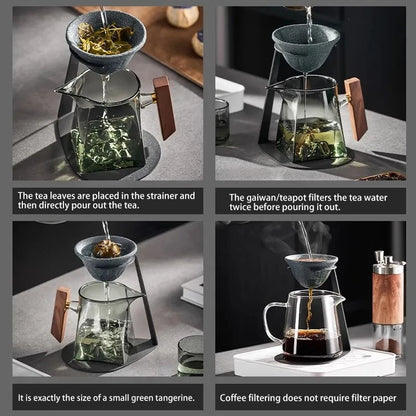 ceramic coffee & tea filter cup