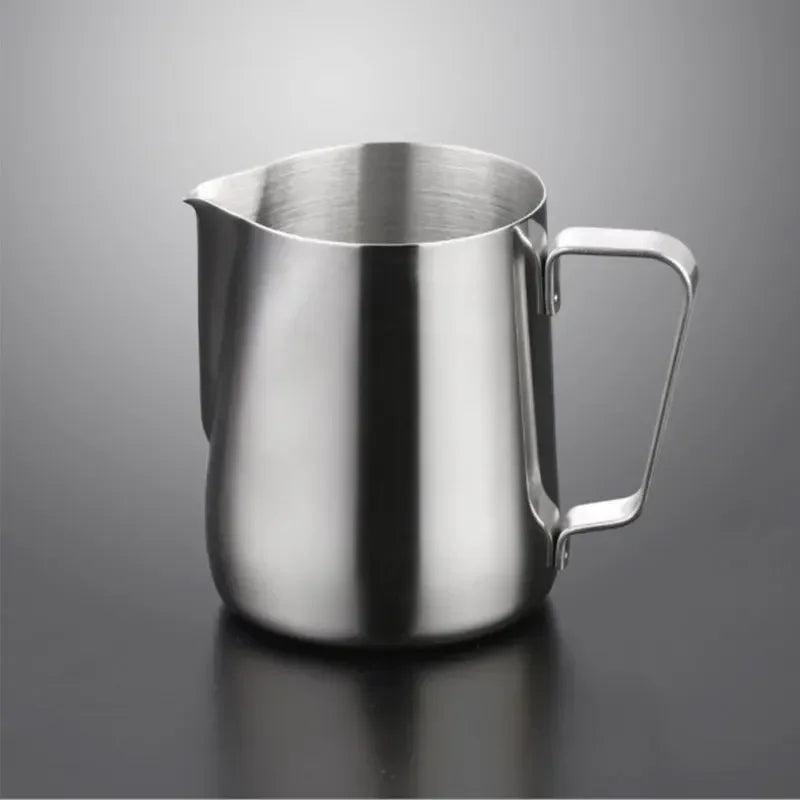 sainless steel milk frothing jug