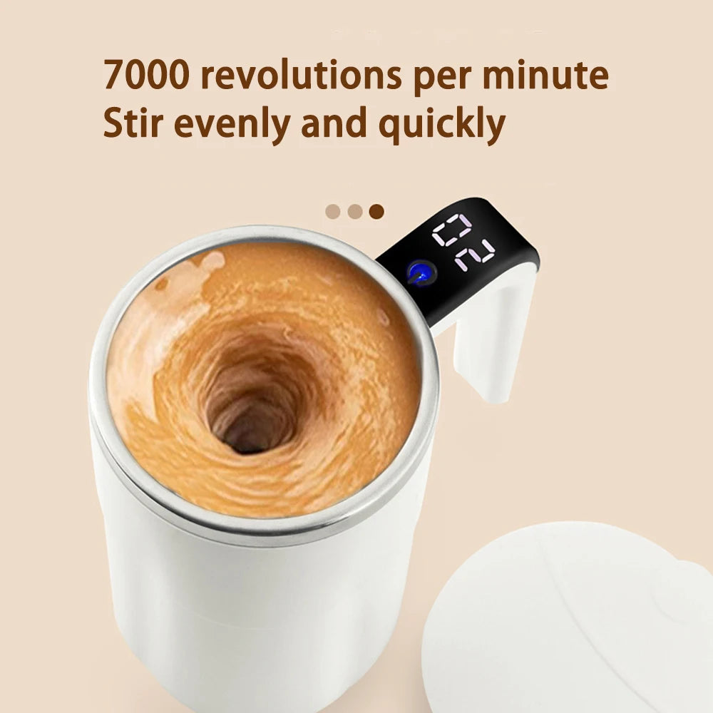 automatic self-stirring mug