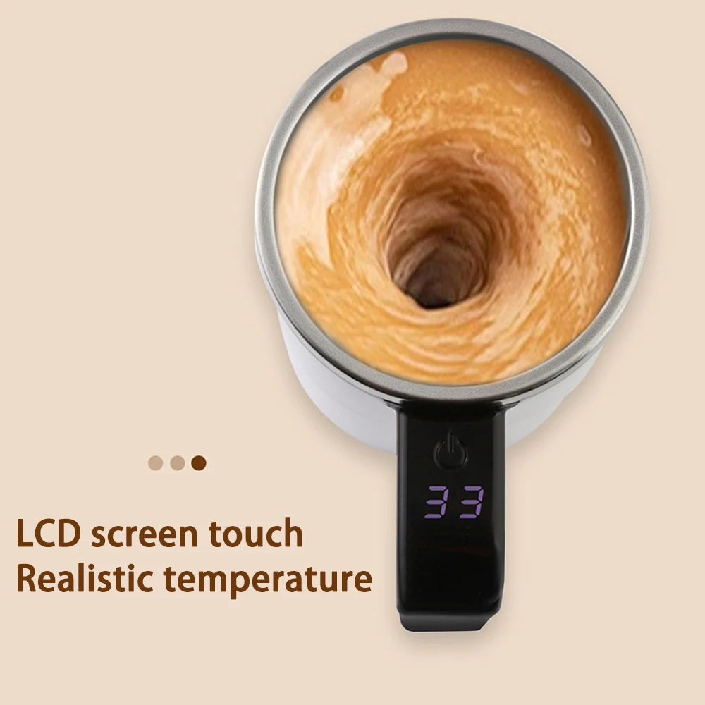 automatic self-stirring mug