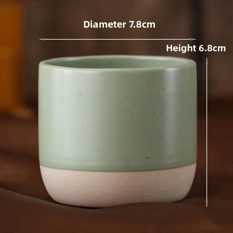 vintage stoneware coffee mug
