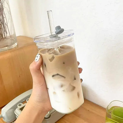 square heat-resistant glass cup