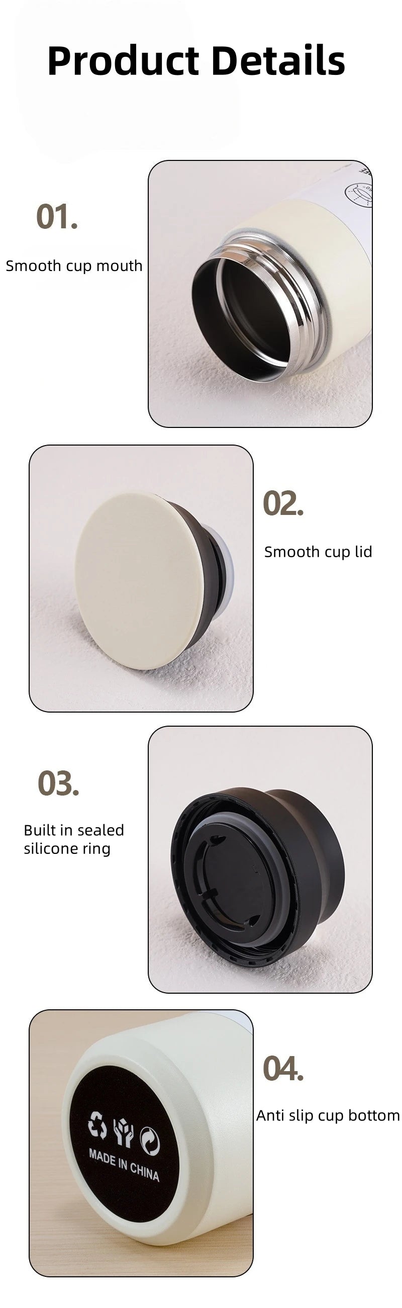 stainless steel thermal bottle