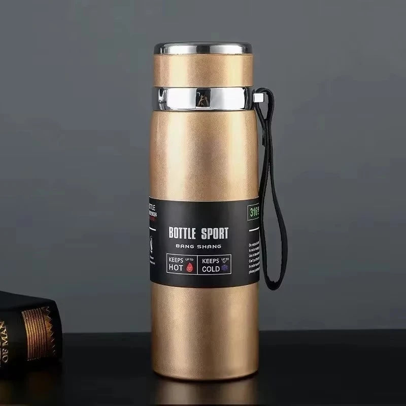 stainless steel thermal water bottle