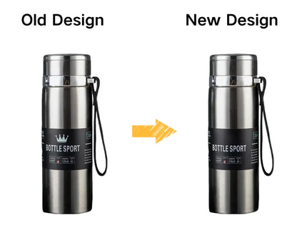 stainless steel thermal water bottle