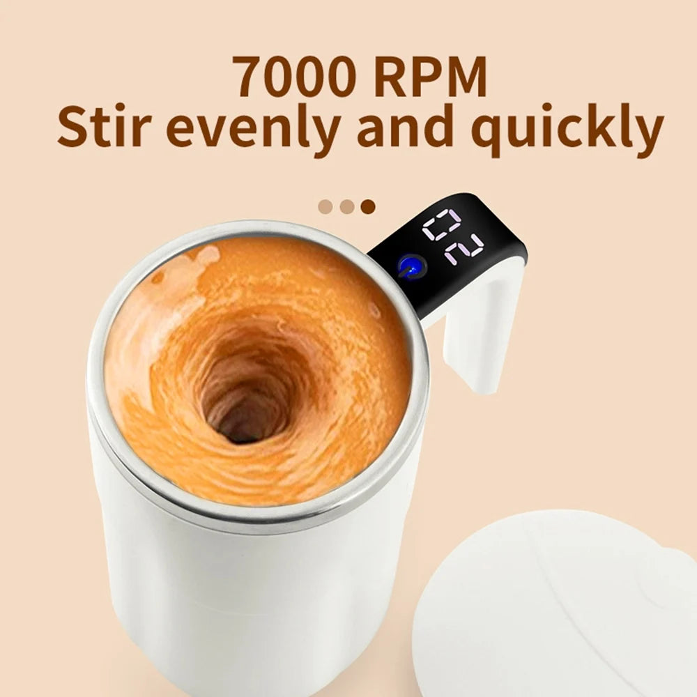 automatic self-stirring mug