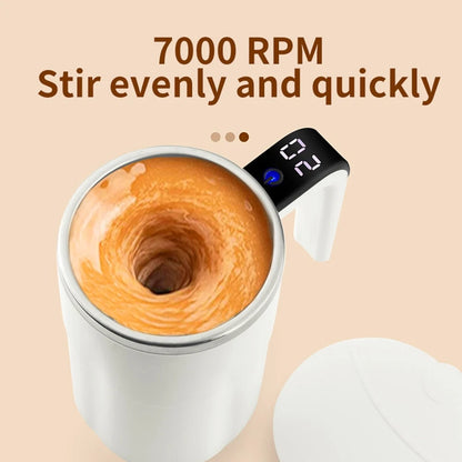 automatic self-stirring mug