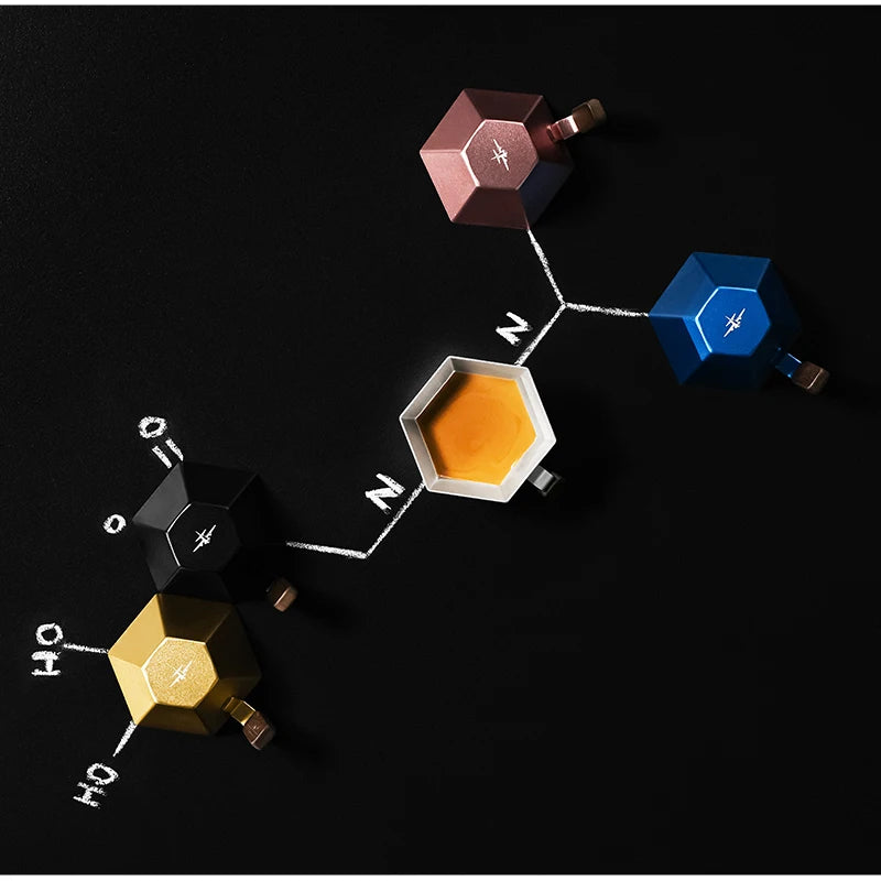 hexagonal espresso measuring cup