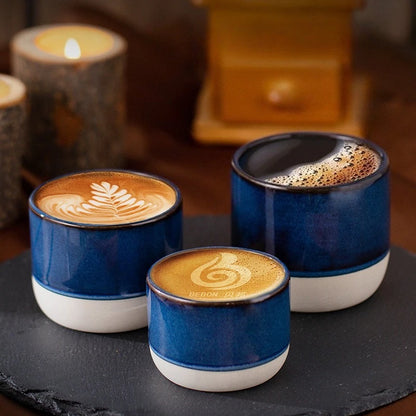 vintage stoneware coffee mug