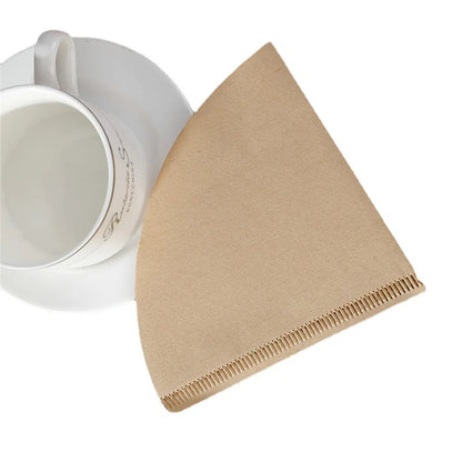 v-shaped coffee filter papers