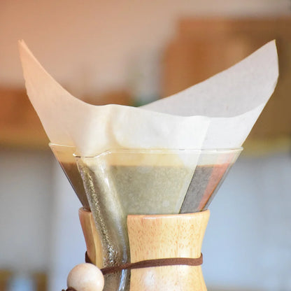 v-shaped coffee filter papers